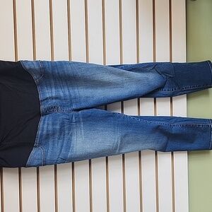 Isabel Maternity Skinny Crop Jeams 16